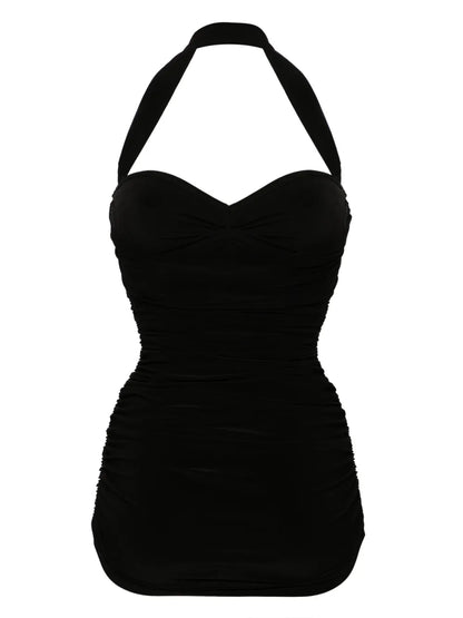 Bill Mio Ruched Swim Dress
