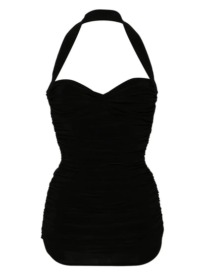 Bill Mio Ruched Swim Dress