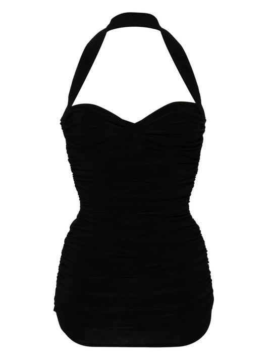 Bill Mio Ruched Swim Dress