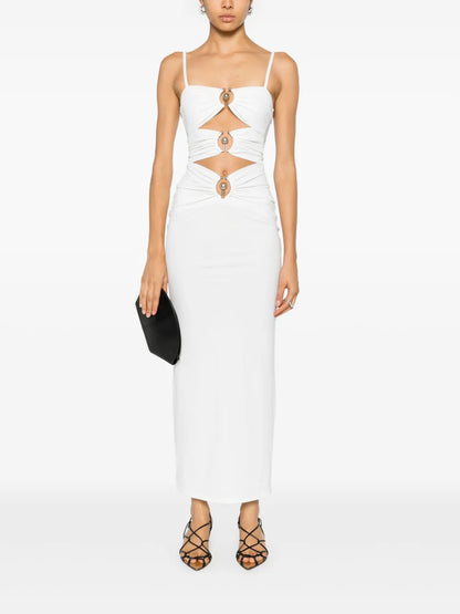 Pierced Orbit Maxi Dress