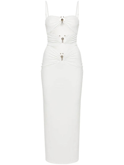 Pierced Orbit Maxi Dress