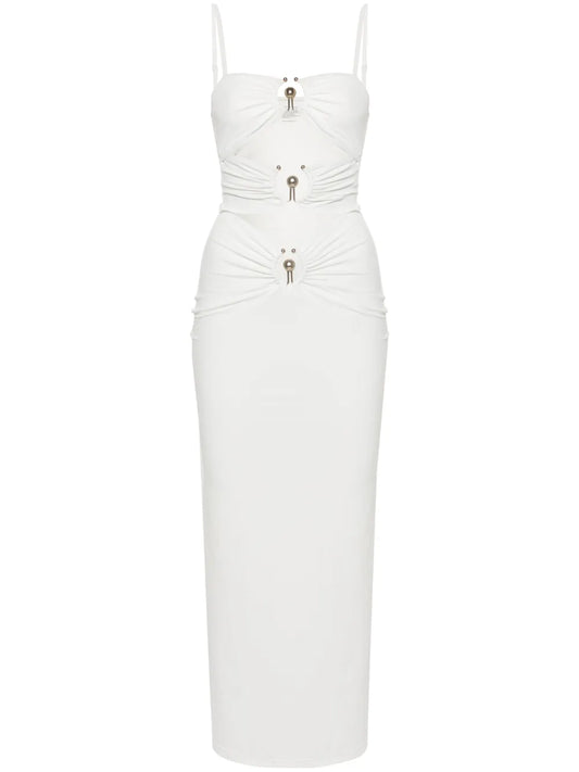 Pierced Orbit Maxi Dress