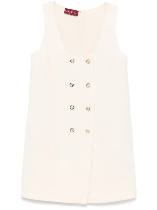 Damier Bouclé Mini Dress