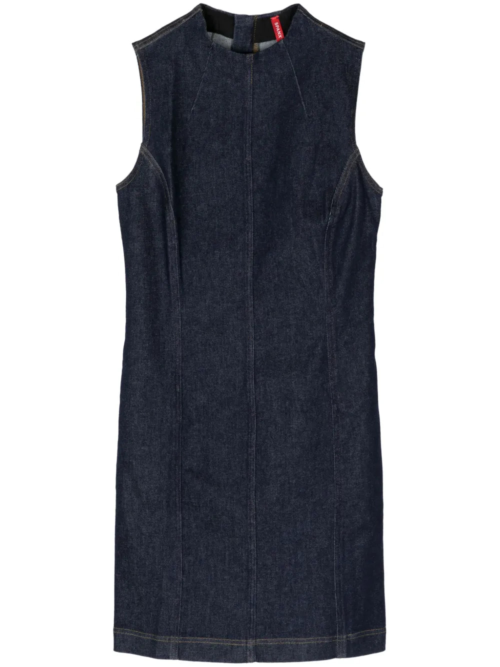 Sleeveless Denim Mini Dress