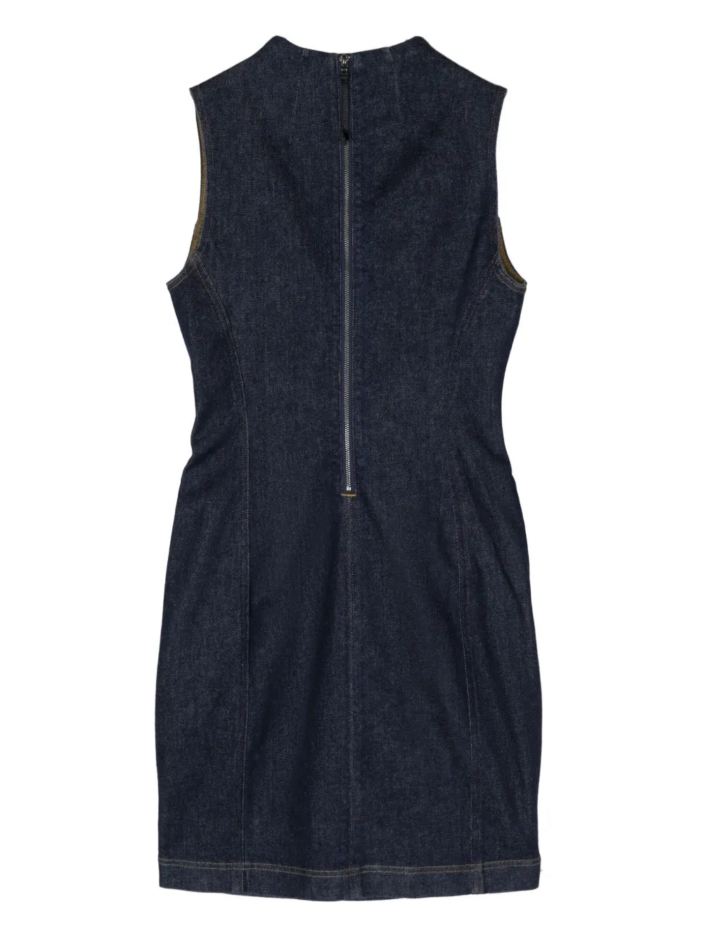 Sleeveless Denim Mini Dress