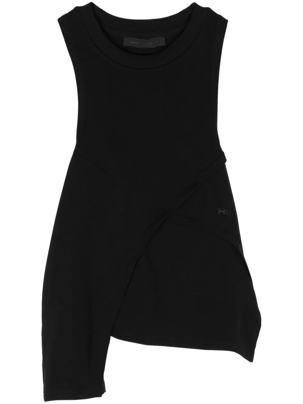 Asymmetric Jersey Tank Top