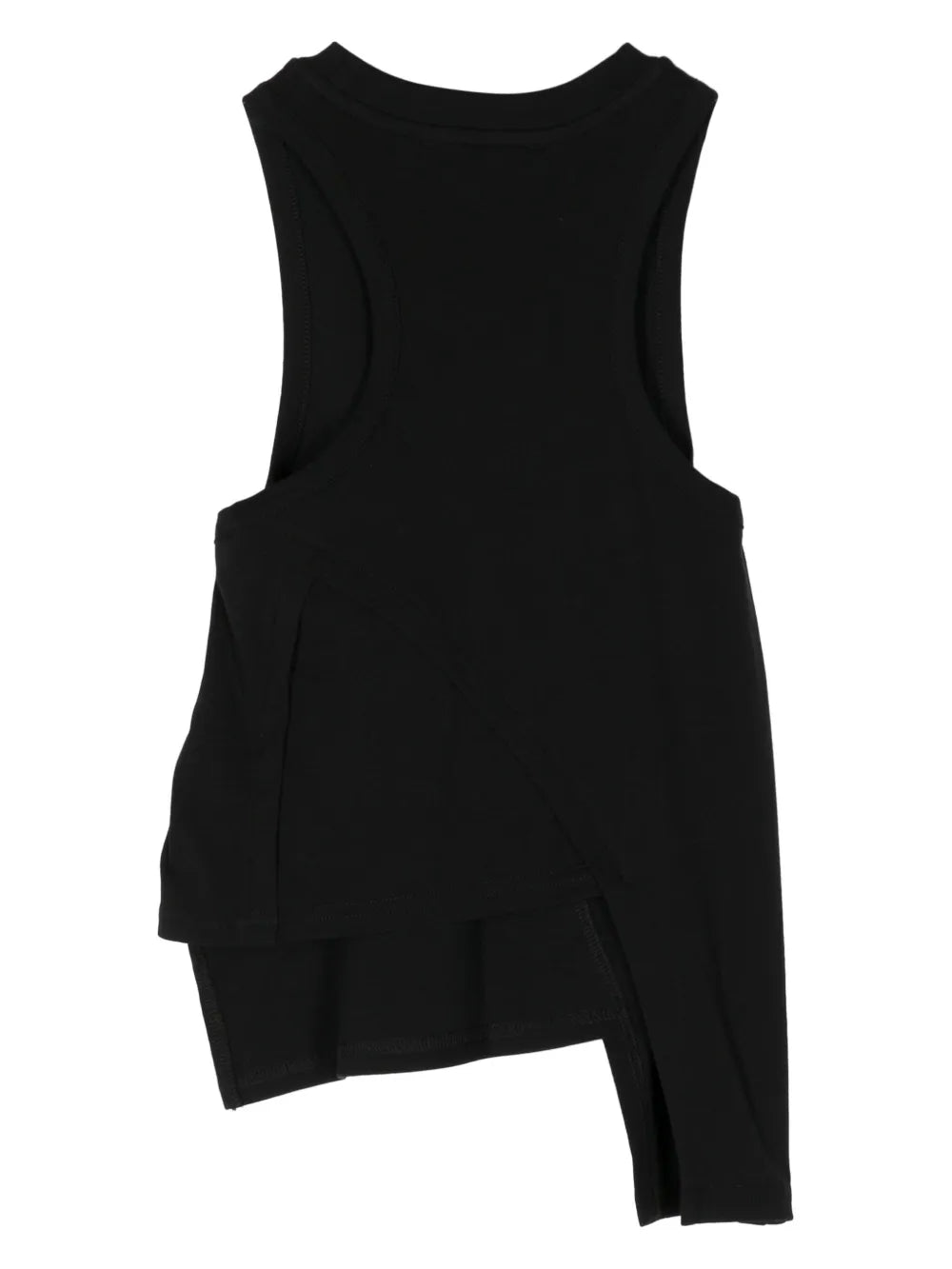 Asymmetric Jersey Tank Top