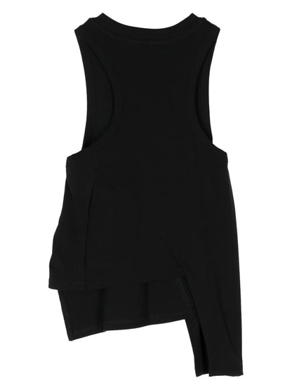 Asymmetric Jersey Tank Top