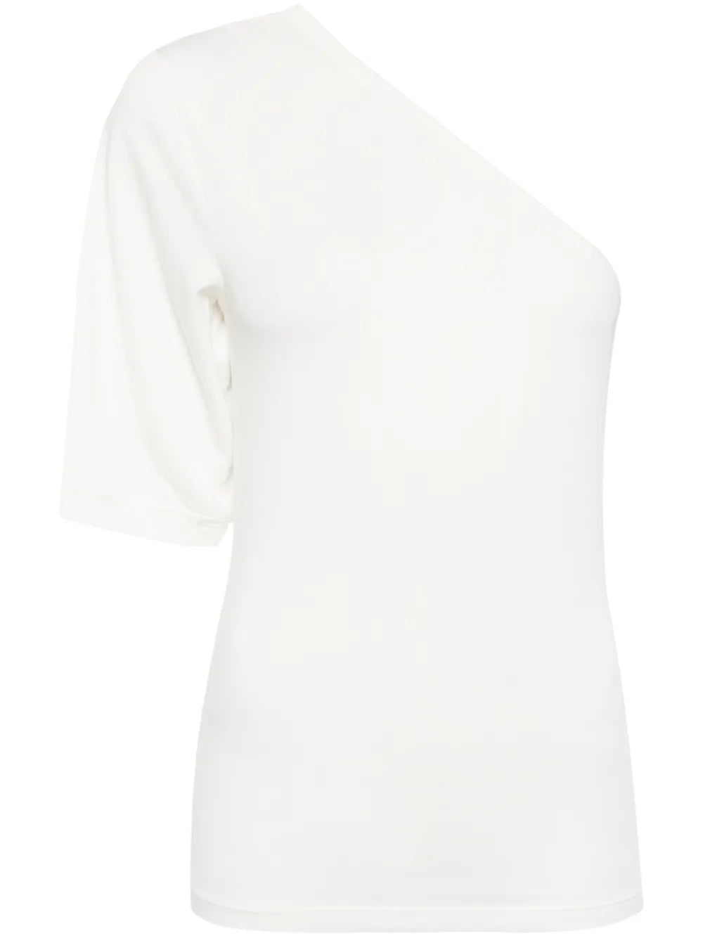 One-Shoulder Soft-Jersey Top