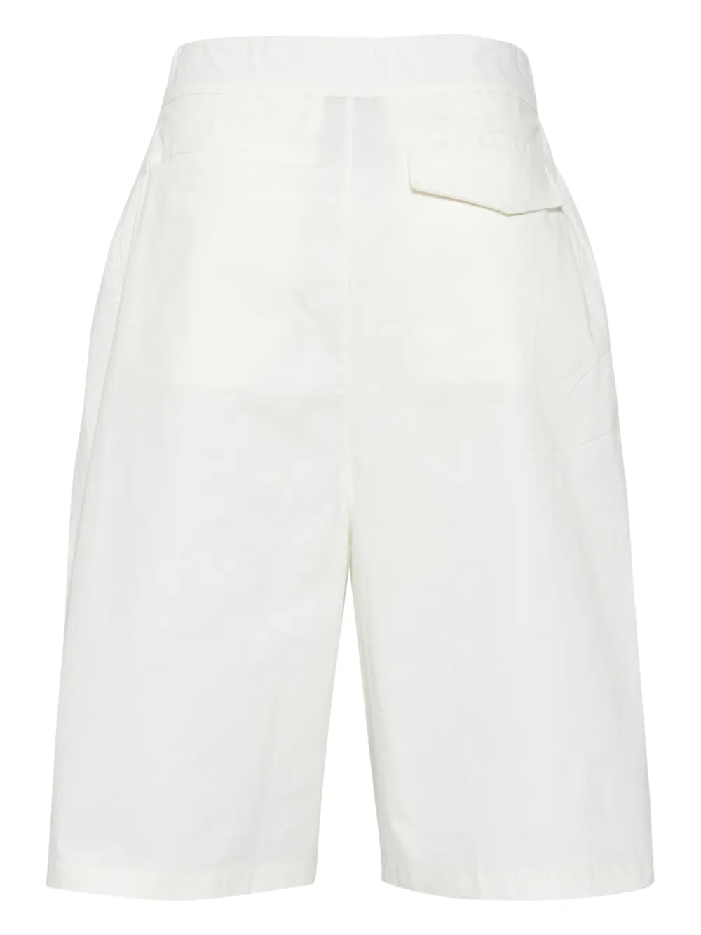 Pleat-Detail Tailored Shorts