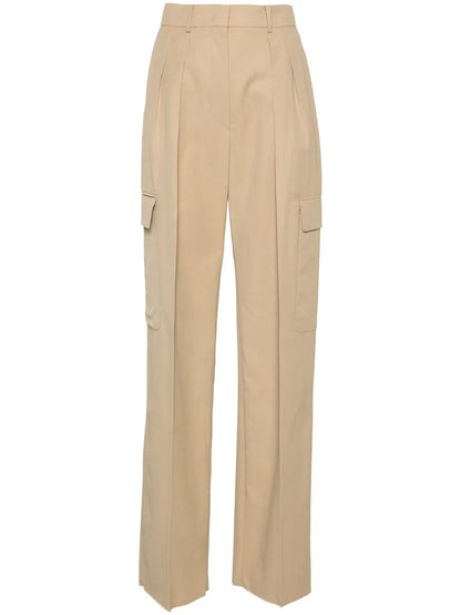 Pleat-Detail Trousers