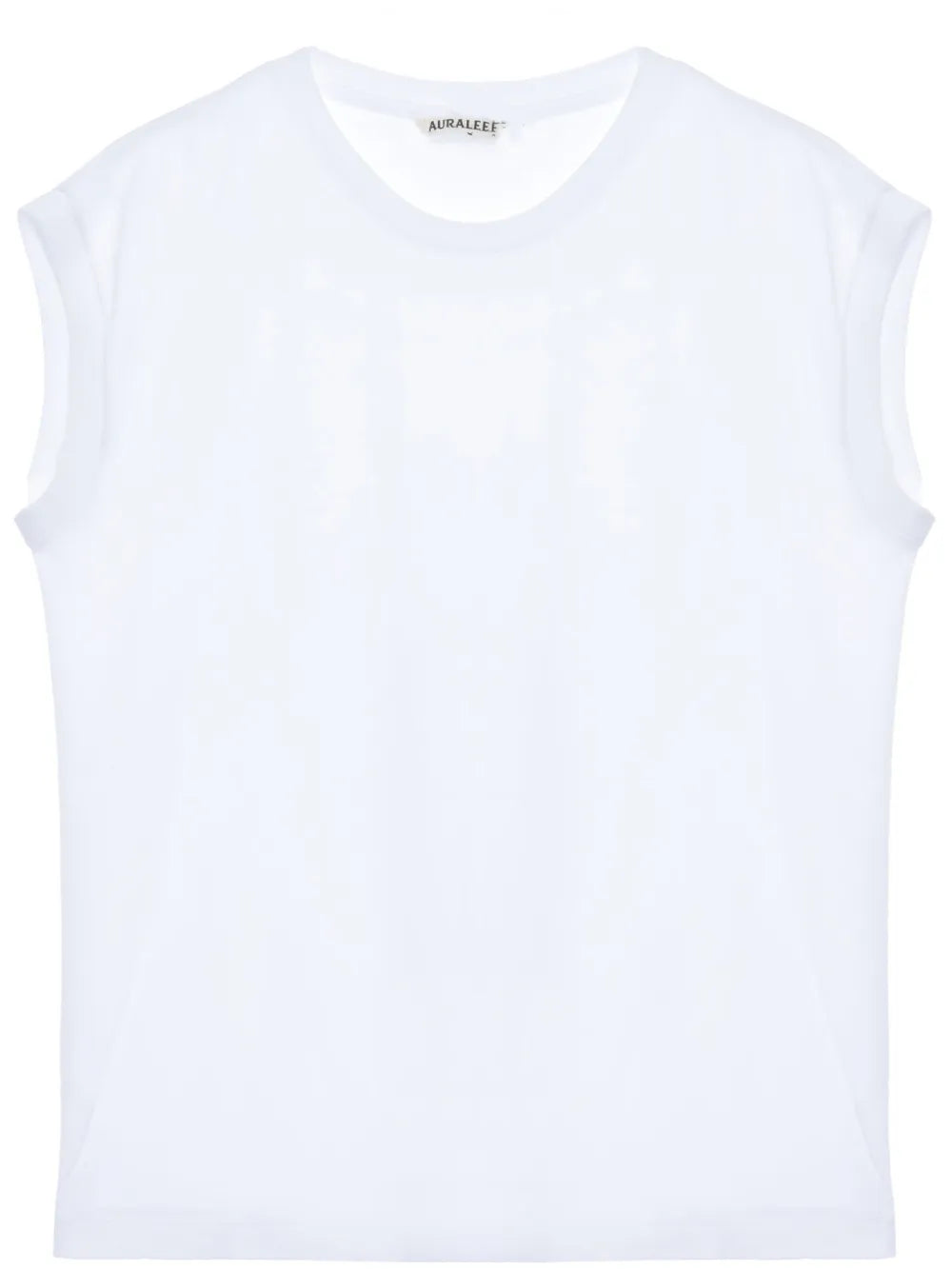 Sleeveless Cotton T-Shirt