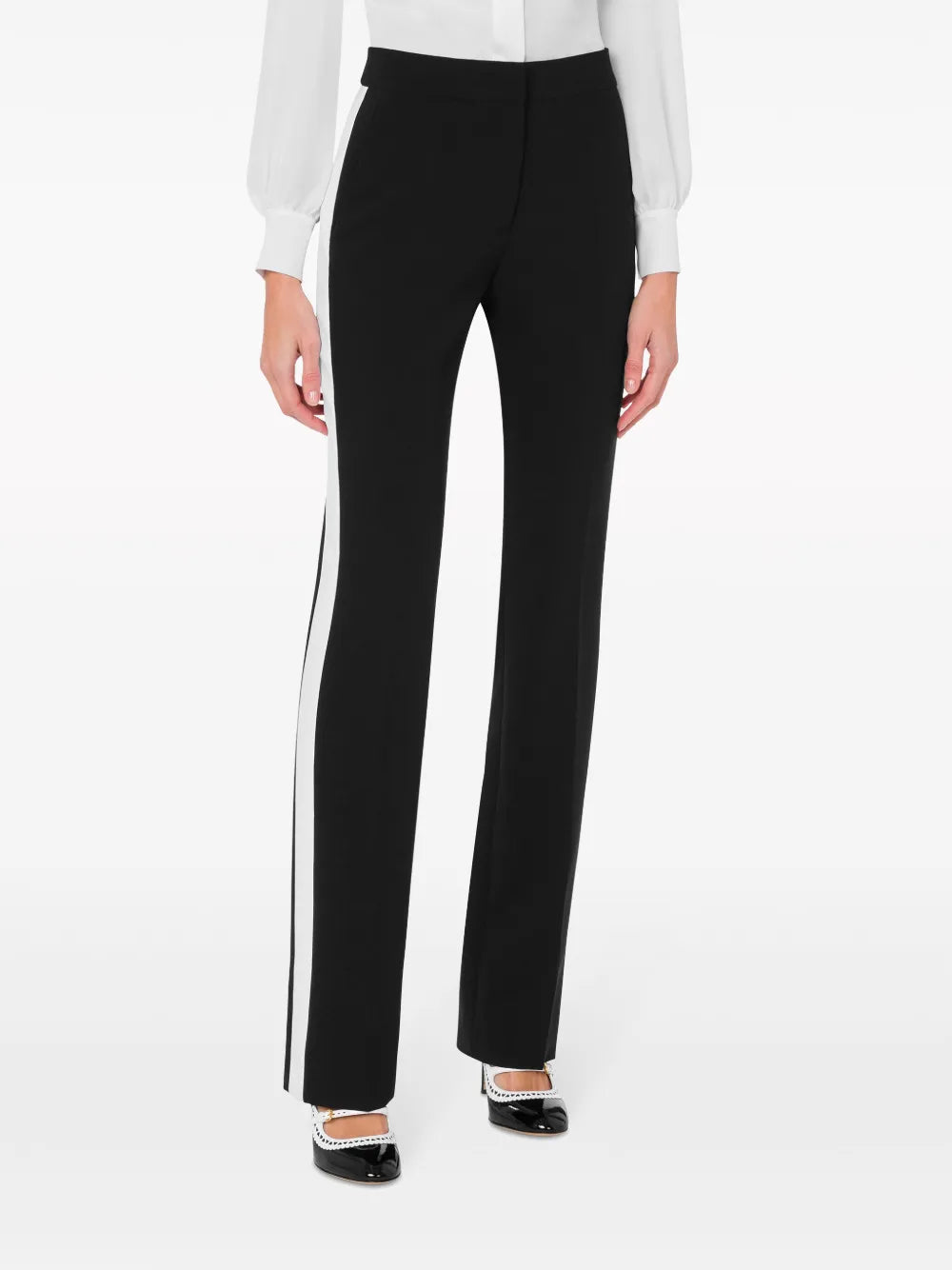 Stripe-Detail Tailored Trousers