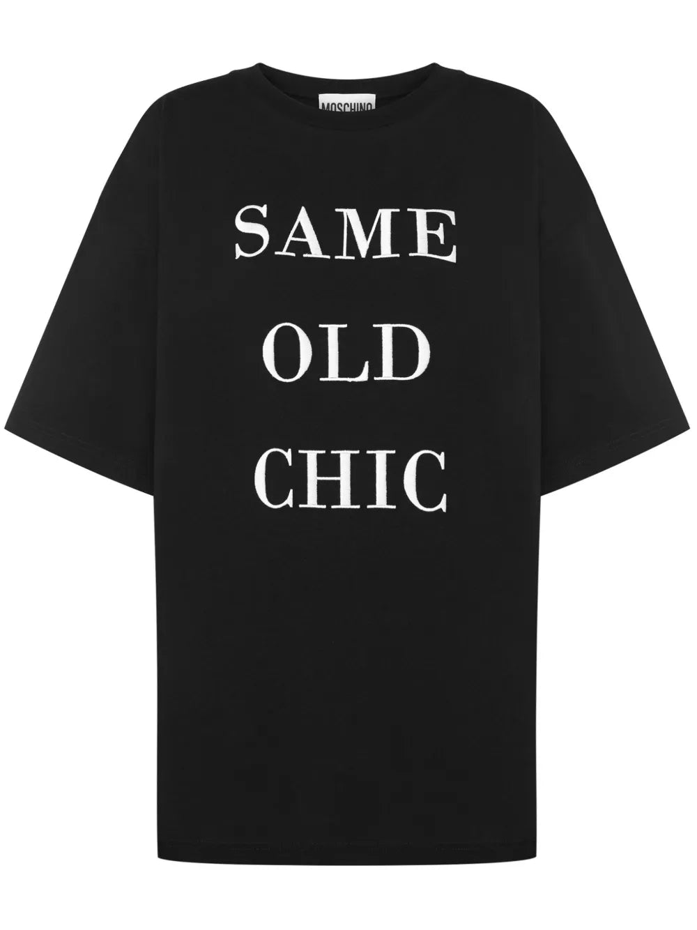 Slogan-Print Cotton T-Shirt