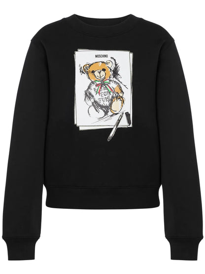Teddy Bear Cotton Sweatshirt