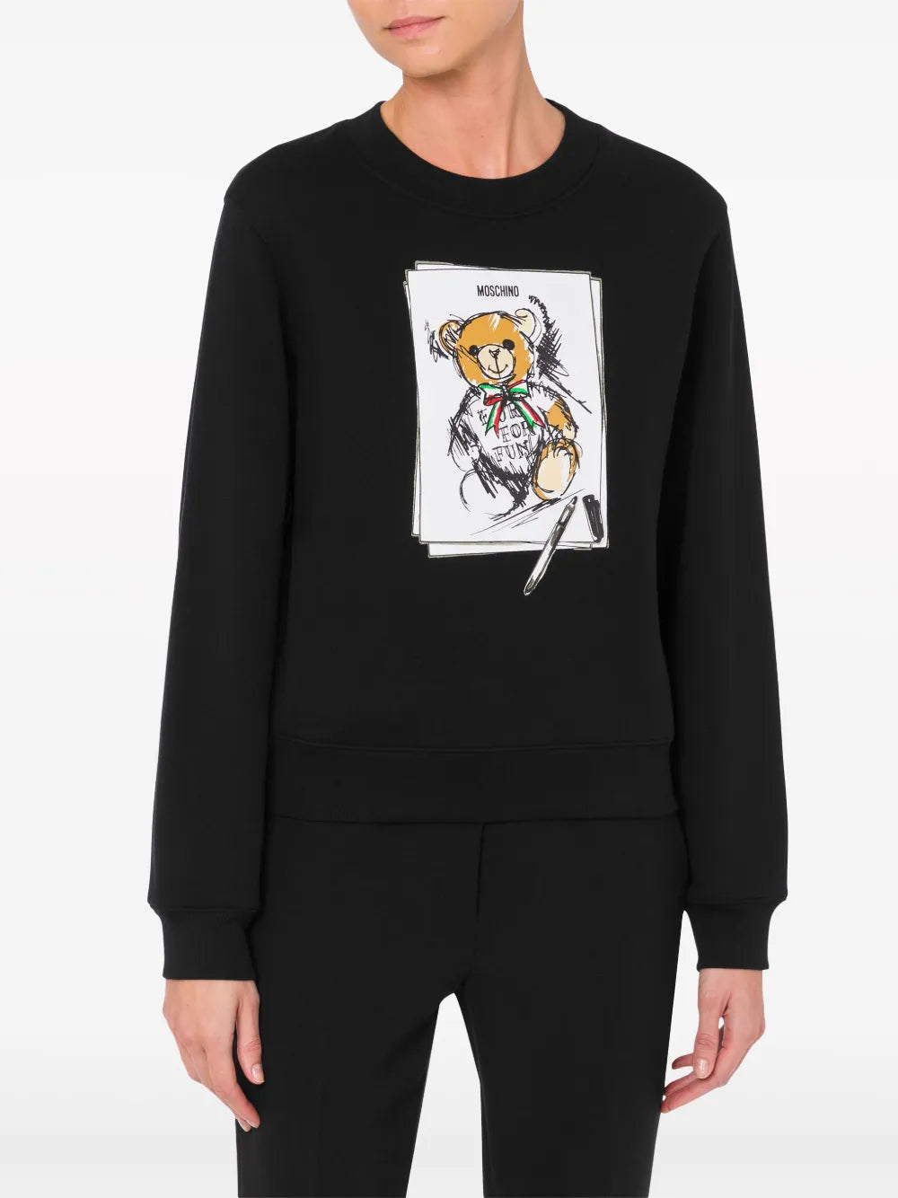 Teddy Bear Cotton Sweatshirt