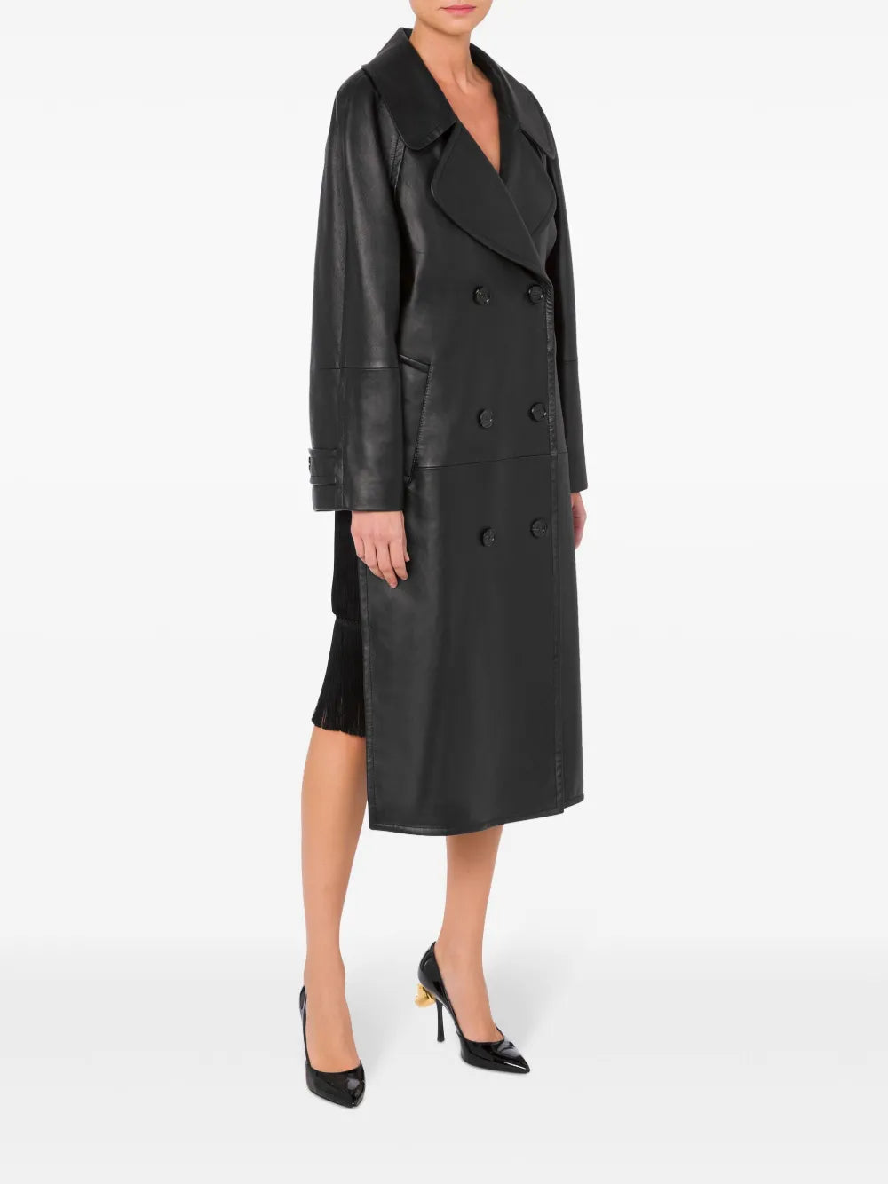 Double-Breasted Asymmetric Coat