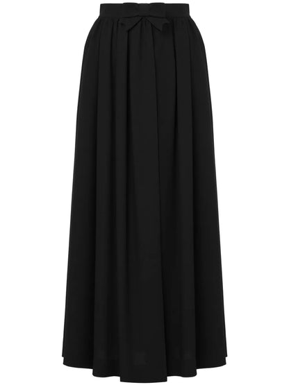 Pleated Asymmetric Skort