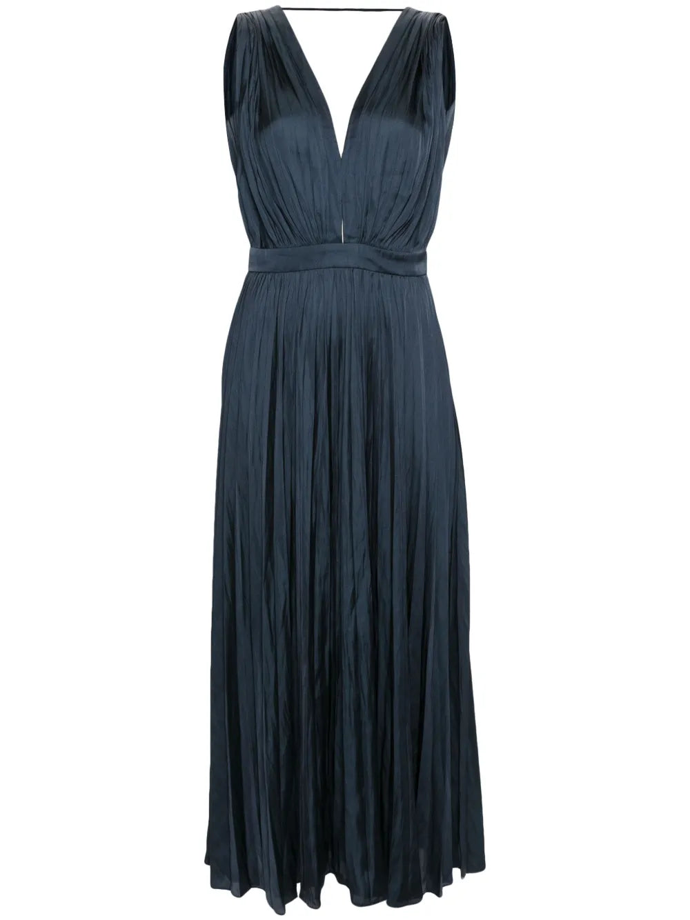 Pleated Maxi Dress