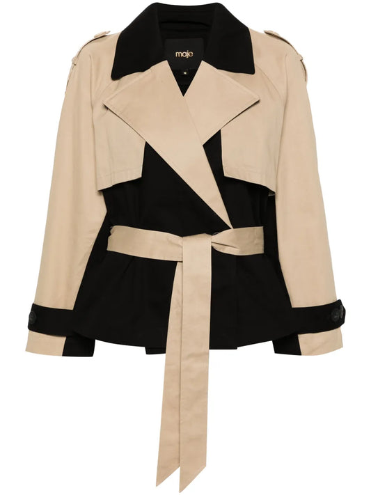 Two-Tone Trench Coat