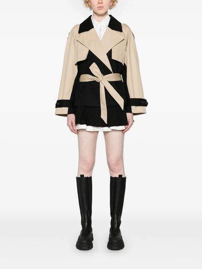 Two-Tone Trench Coat