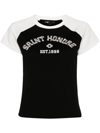 Saint-Honoré Crystal-Embellished T-Shirt