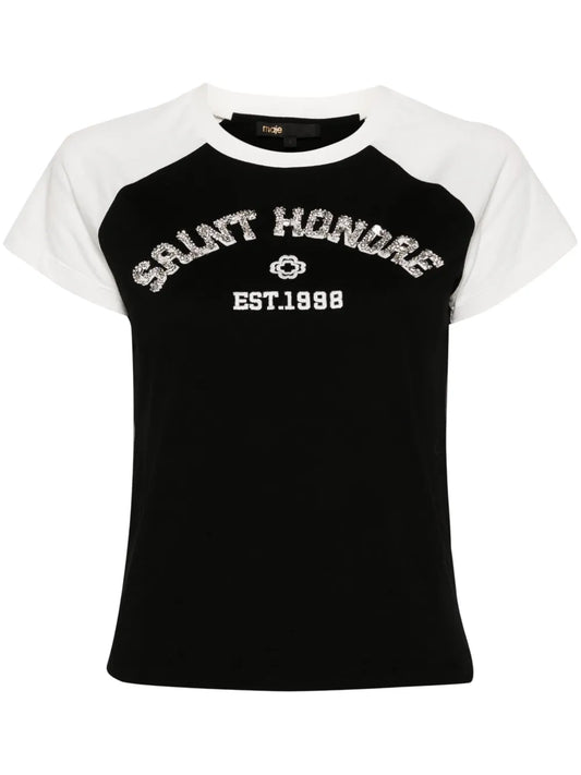 Saint-Honoré Crystal-Embellished T-Shirt