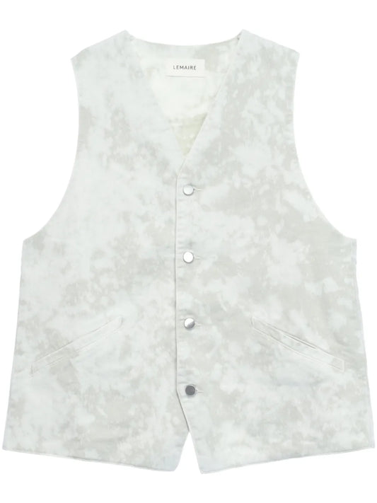 Garment-Dyed Cotton Gilet