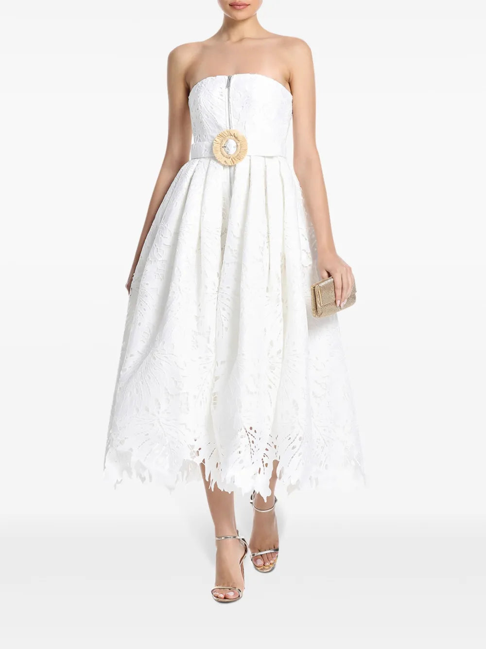 Norine Bustier Midi Dress