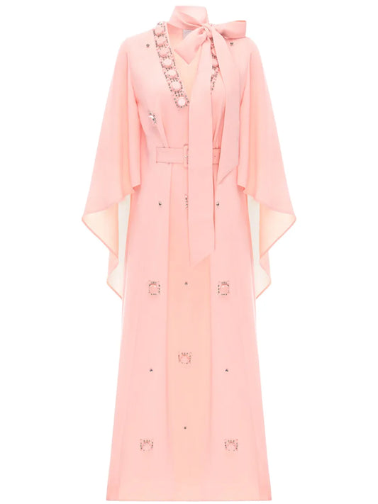 Salina V-Neck Midi Dress