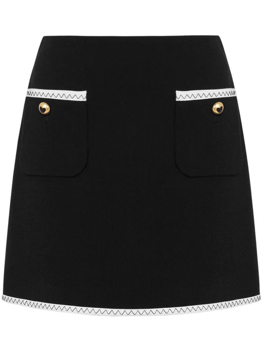 High-Rise Mini Skirt
