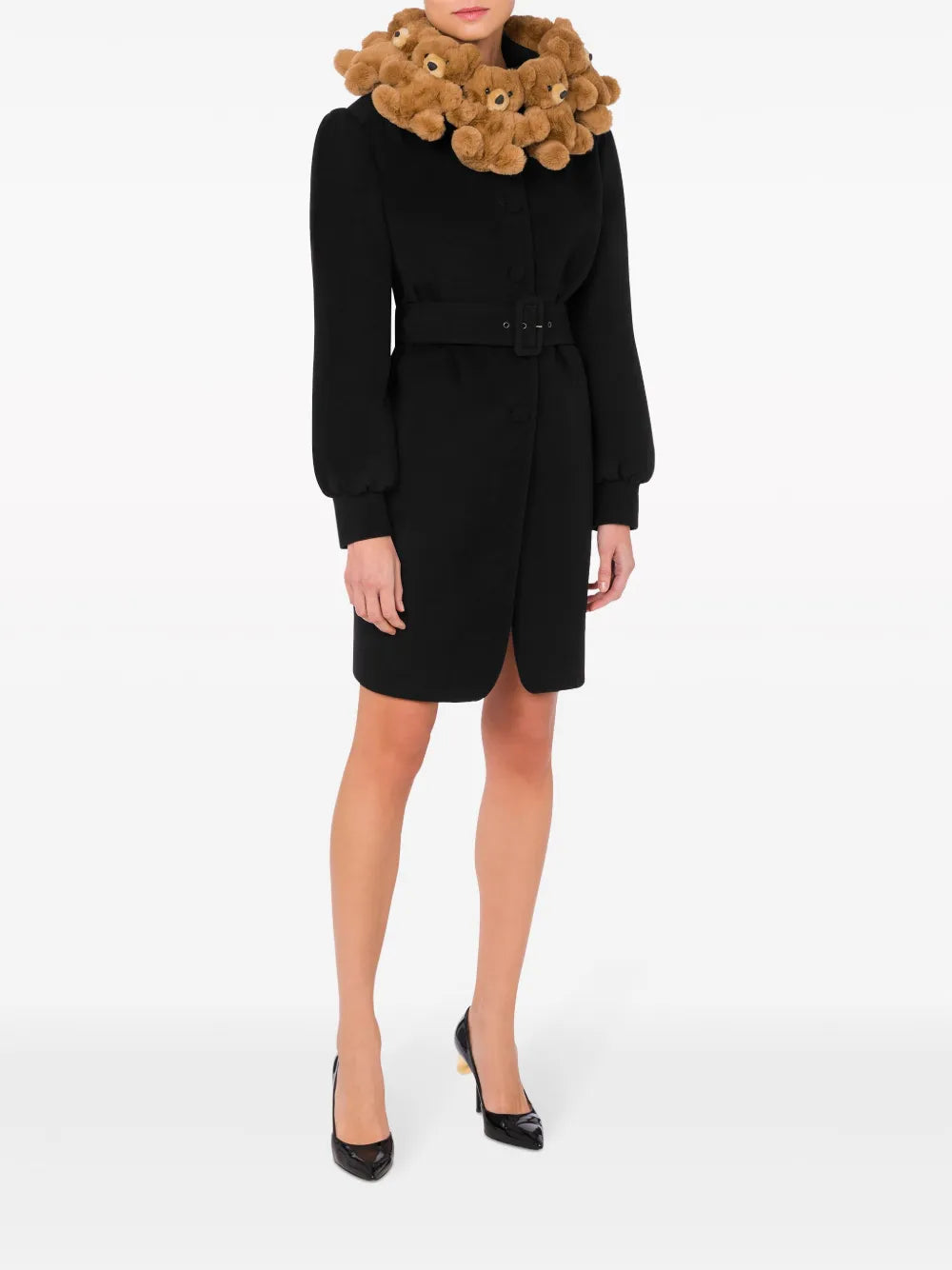 Teddy Bear Belted Coat