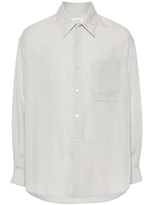 Double-Pocket Lyocell Shirt