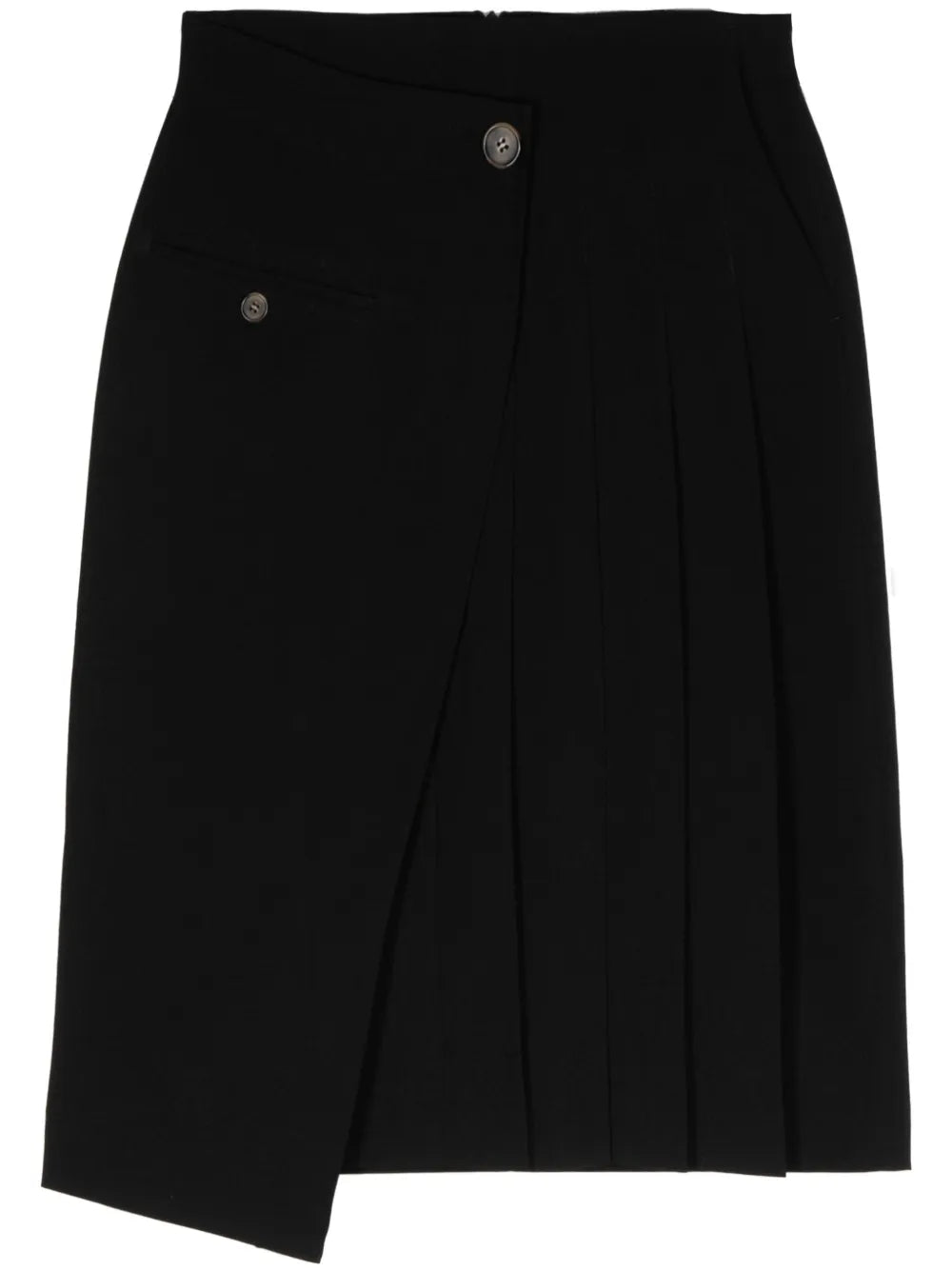 Asymmetric Wraped Skirt