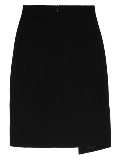 Asymmetric Wraped Skirt