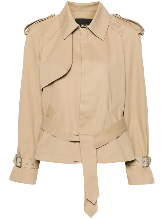Studded Trench Coat