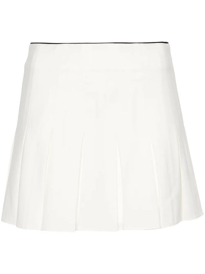 Pleated Mini Skirt