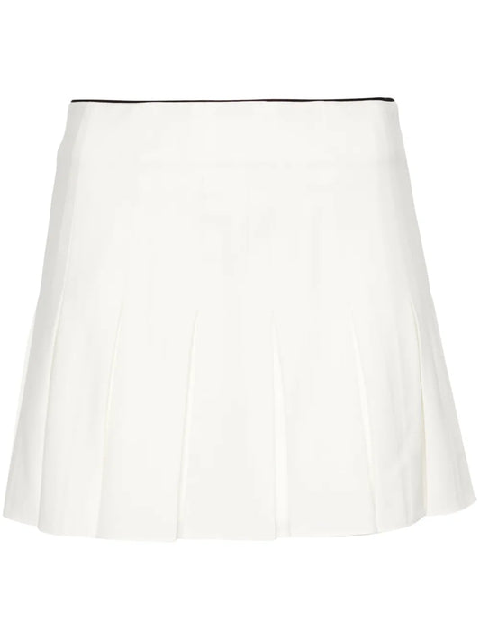 Pleated Mini Skirt