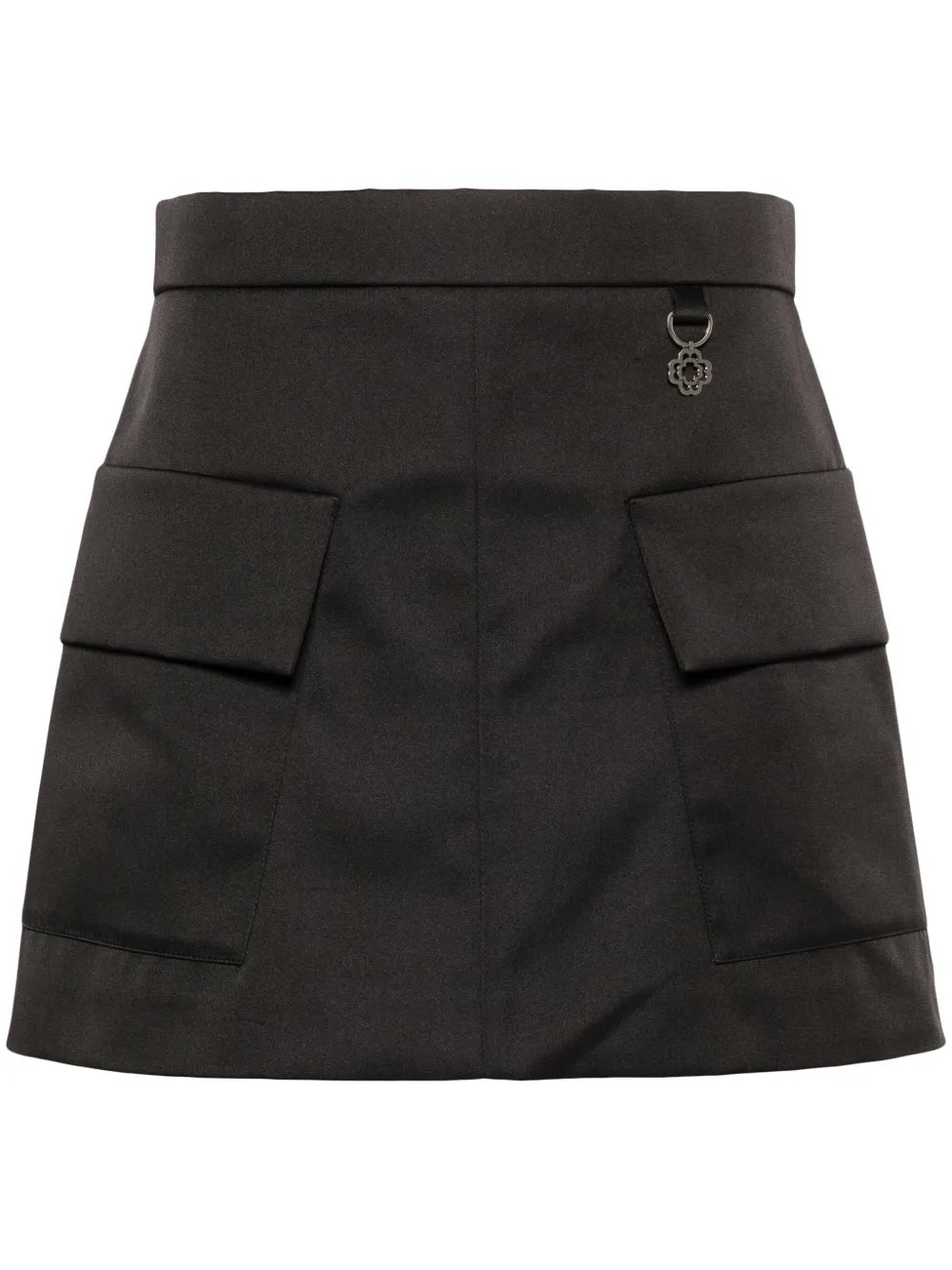 Satin Mini Skirt