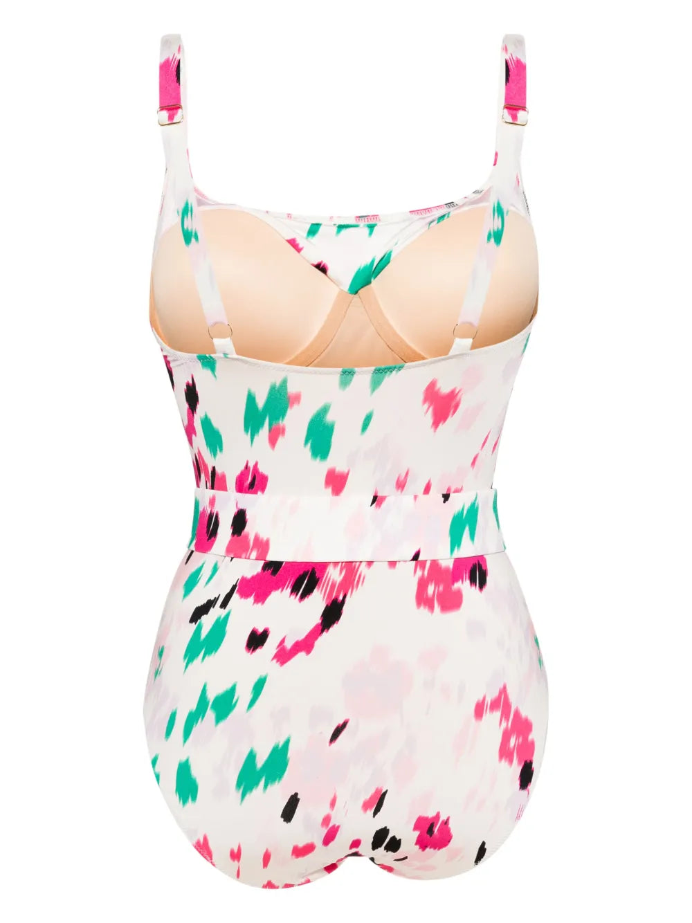 Cassandra Abstract-Print Swimsuit