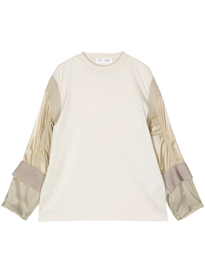 Panelled Colour-Block T-Shirt