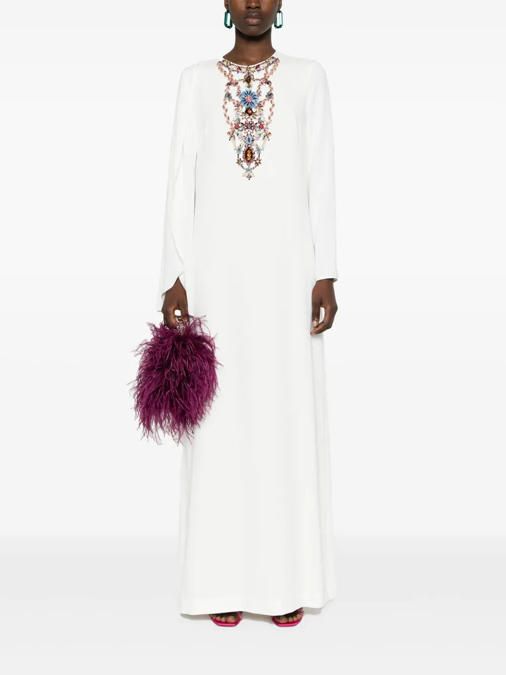 Makayla Crepe Gown