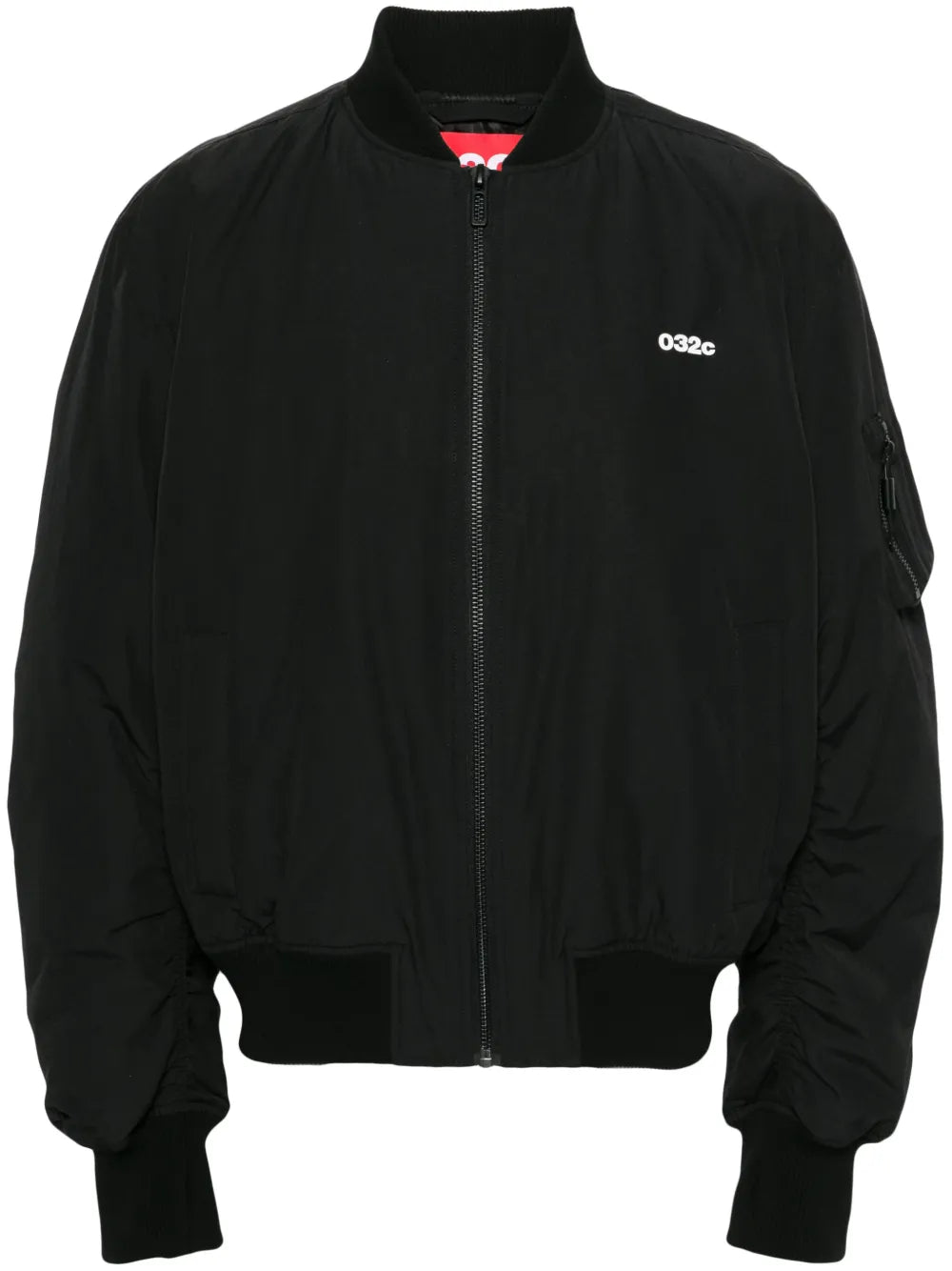 Logo-Print Bomber Jacket