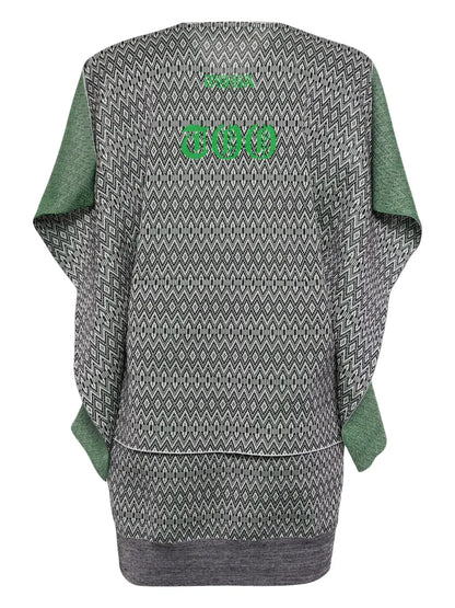 Geometric-Intarsia Vest