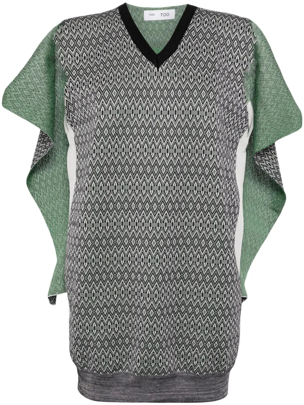 Geometric-Intarsia Vest