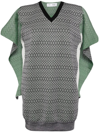 Geometric-Intarsia Vest
