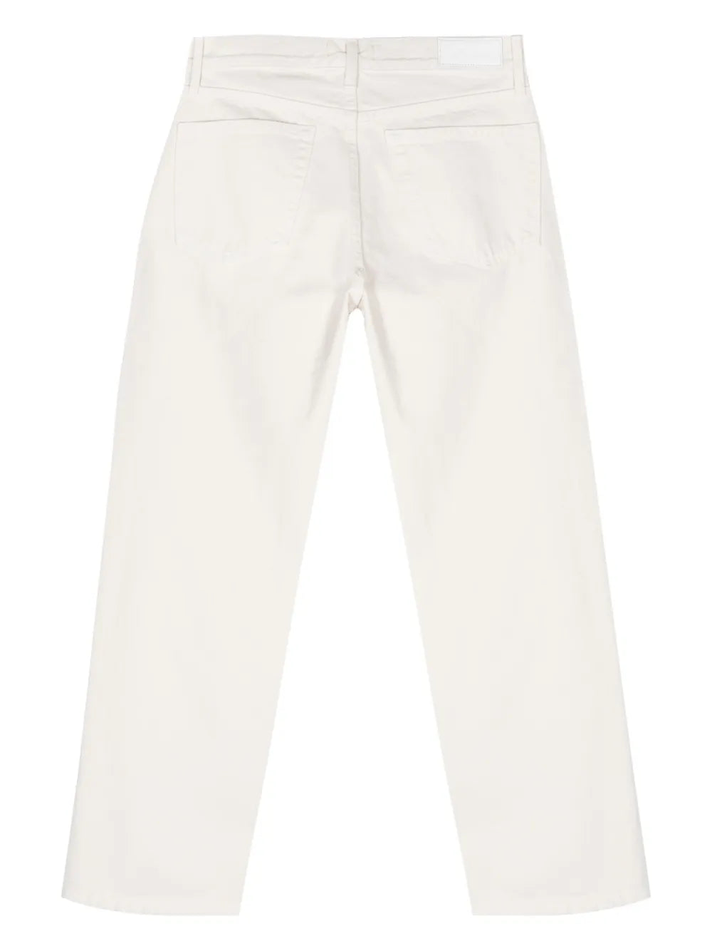 Easy Straight-Leg Cropped Jeans