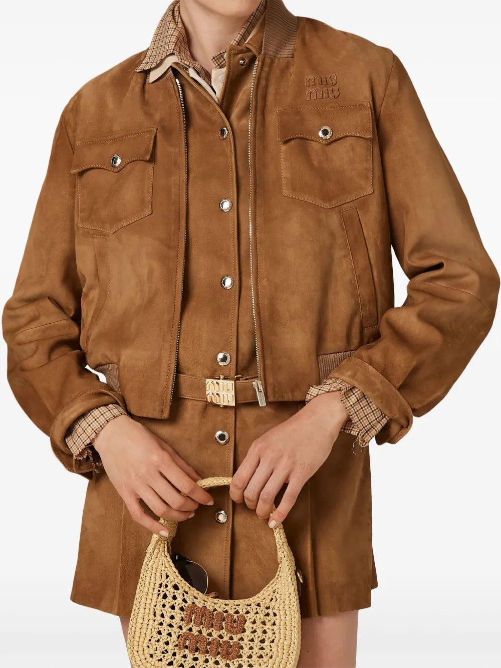 Suede Nappa Leather Jacket