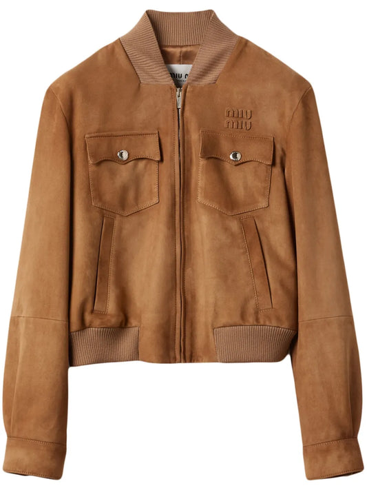 Suede Nappa Leather Jacket