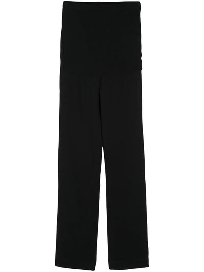 Apron Straight-Leg Trousers